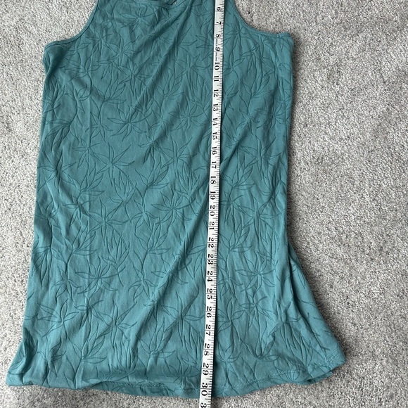 Carve Design Teal Sleeveless Women's Floral swim coverup NWOT - Picture 2 of 5